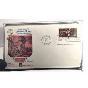 Fleetwood Unheralded Heroes Spirit Of 76 First Day Covers Stamp Collection VNT